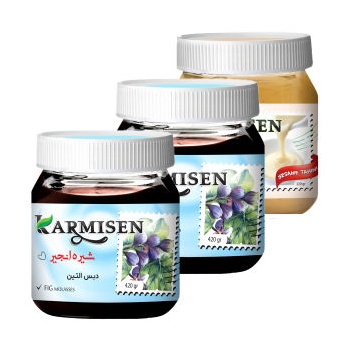  انجير ممتاز و ارده ممتاز کارمیسن -420 گرم مجموعه 3 عددی63493acee36b733280